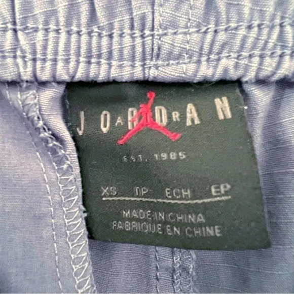 Air Jordan Sport DNA Cargo Pocket Casual Blue Nylon Pants Men’s Size XS - Picture 11 of 11